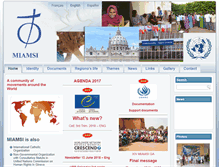Tablet Screenshot of miamsi-rome.org